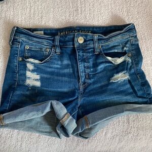 American Eagle Outfitters Blue Denim Shorts